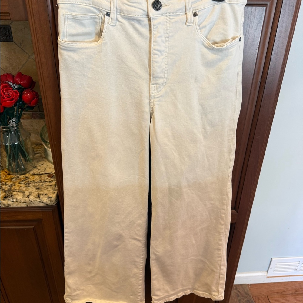 Kut from the Kloth Off-White Denim Pants